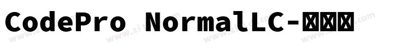 CodePro NormalLC字体转换